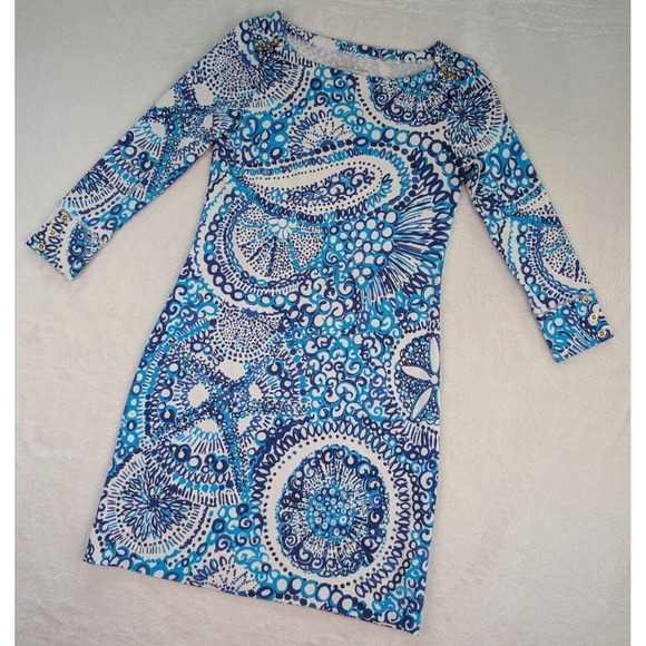 Lilly Pulitzer Dresses & Skirts - Lilly Pulitzer Sophie Dress Womens XS Midnight Blues‎